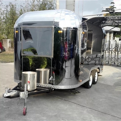 3 rodas Food Trailer Máquina de baixo orçamento Função para fazer alimentos em movimento