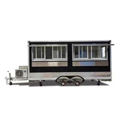 3000*2100*2500MM Caminhão de alimentos de aço inoxidável