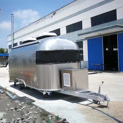 110V/220V/380V Voltagem Pequeno EUA Padrão Concessão móvel Food Trailer com materiais
