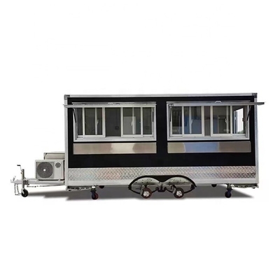 Caminhões de alimentação personalizados e carrinhos de alimentos Trailers móveis de cozinha com serviço de manutenção de campo