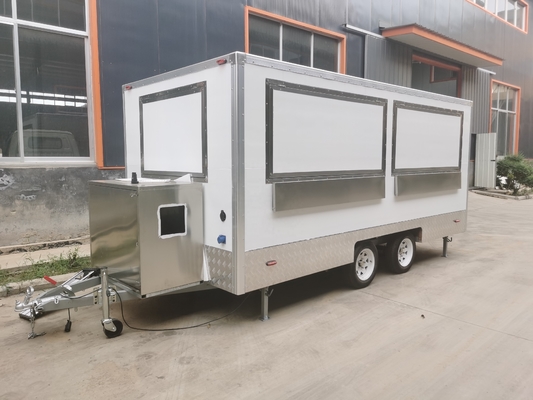 Caminhões de alimentação personalizados e carrinhos de alimentos Trailers móveis de cozinha com serviço de manutenção de campo
