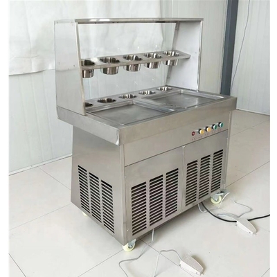 Compressor de marcas internacionais para máquina pequena congelada de iogurte com gelo frito personalizado