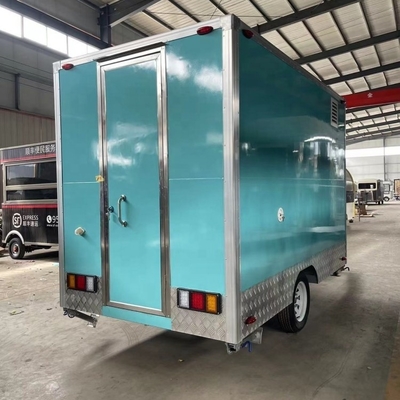 3000*2100*2500MM Tensão 110V/220V Pizza Truck Bbq Cozinha Móvel Restaurante de fast food