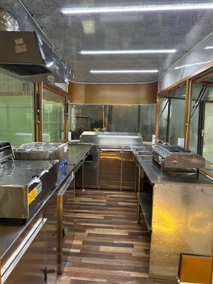 Caminhão de alimentação móvel elétrico 2023 com corpo de folha galvanizada pintada e fornecimento direto
