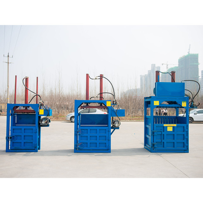 Baler de liga de alumínio de sucata hidráulica vertical reduz o volume e aumenta a produtividade