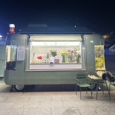 Caminhão de fast food no Gana Rua Catering móvel Caminhão elétrico Hot Dog gelado Caminhão de comida