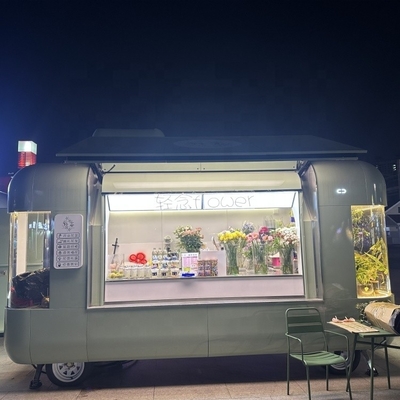 Caminhão de fast food no Gana Rua Catering móvel Caminhão elétrico Hot Dog gelado Caminhão de comida