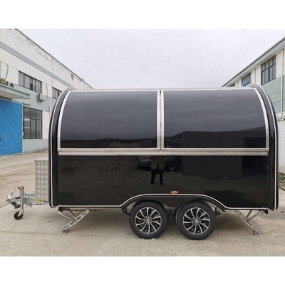 Reboque móvel de comida equipado com ar condicionado L420cm*W180cm*H230cm 10% desconto