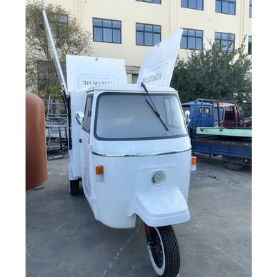 110v/220v Três rodas Triciclo elétrico Snack Food Truck para venda móvel