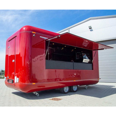 35km-75km/h Velocidade CE Certificado Airstream Food Trailer Personalizado para planta de temperos