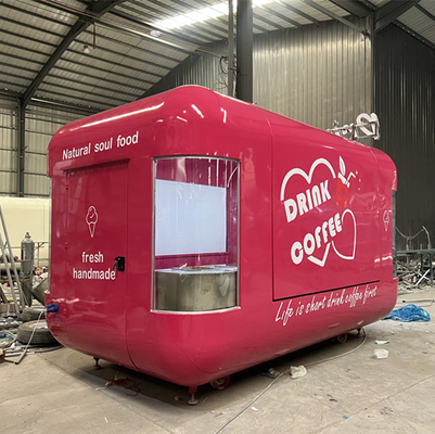35km-75km/h Velocidade CE Certificado Airstream Food Trailer Personalizado para planta de temperos
