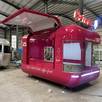 35km-75km/h Velocidade CE Certificado Airstream Food Trailer Personalizado para planta de temperos
