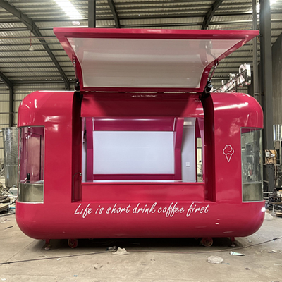 35km-75km/h Velocidade CE Certificado Airstream Food Trailer Personalizado para planta de temperos