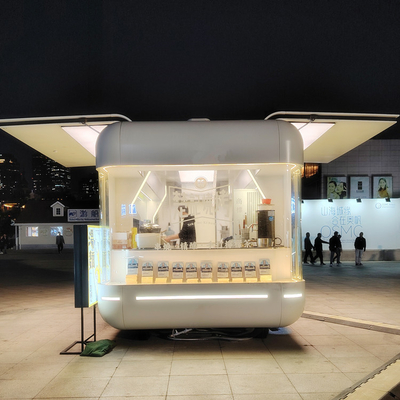 Tipo 2024 Trailer de alimentação móvel de venda de rua com voltagem total de cozinha 110v/220v