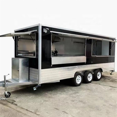 110v/220v Fácil de operar Pizza Food Trailer Exportado para a Austrália