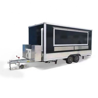 Carrinho de fast food com equipamentos personalizados 2021 Mobile Snack Cart Trade Trailer