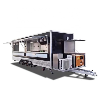 Carrinho de fast food com equipamentos personalizados 2021 Mobile Snack Cart Trade Trailer