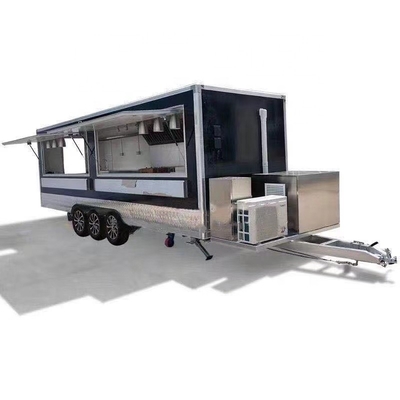 Carrinho de fast food com equipamentos personalizados 2021 Mobile Snack Cart Trade Trailer