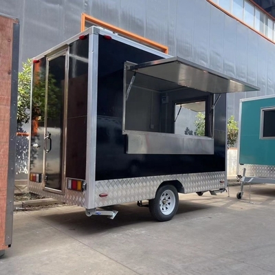 Carrinho de fast food com equipamentos personalizados 2021 Mobile Snack Cart Trade Trailer