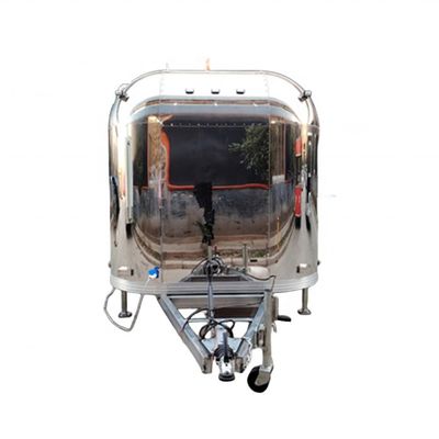 Equipamento personalizado Trailer de alimentação móvel com capacidade de 1000 kg