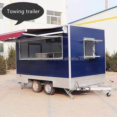 Reboque de concessão alimentar 3000*2100*2500MM Tamanho Com Partes de Reposição
