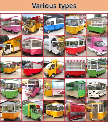 Caminhão móvel de alimentação multifuncional 2022 com suporte técnico em vídeo e após-serviço