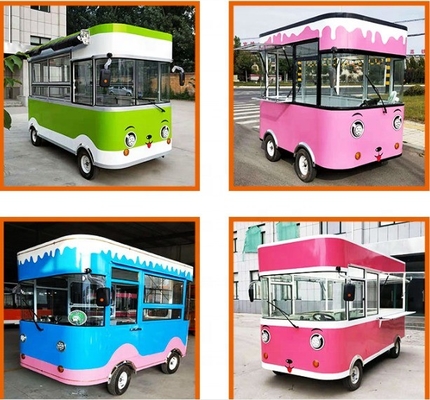 85 quilômetros Máquinas de longa distância Função Catering Trailer Food Trucks para 2022 Canton Fair