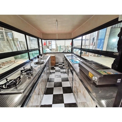 220V/380V BLS-125A Caminhão automático de cozinha móvel