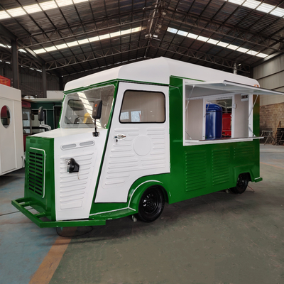Vans elétricos móveis multiuso Fast Food Snack Catering Café Caminhão Trailer Carrinho