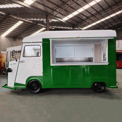 Vans elétricos móveis multiuso Fast Food Snack Catering Café Caminhão Trailer Carrinho