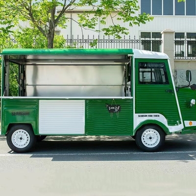 Vans elétricos móveis multiuso Fast Food Snack Catering Café Caminhão Trailer Carrinho