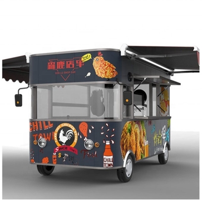 85 Kms Distância Longa 1500W/2000W/2500W Carrinhos de comida Multifuncional