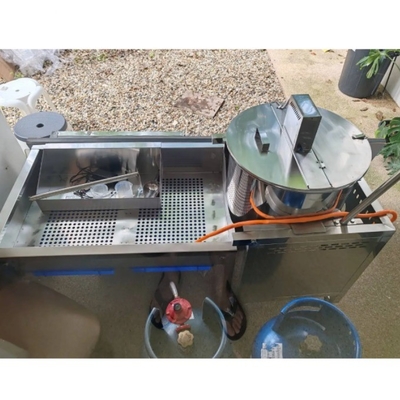 Garantia de 24 meses Máquina de pipoca de super desempenho para produção de lanches de açúcar de óleo de milho