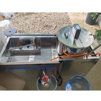 Garantia do comércio Máquina de pipoca de aço inoxidável para produção rápida e saborosa de lanches