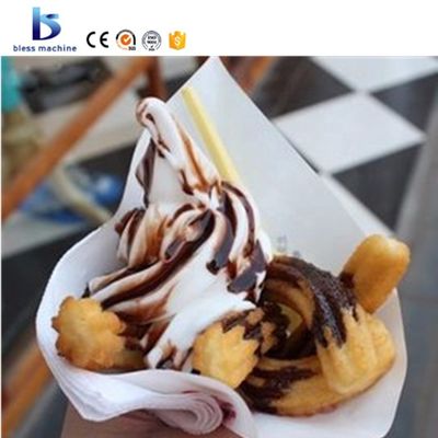 5 moldes Máquina Churros de aço inoxidável 1100*600*570mm