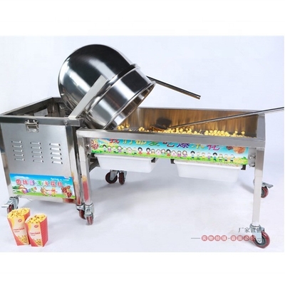 Máquina automática comercial de cozinha a gás de rebuçados manual ou a motor elétrico com CE e ISO