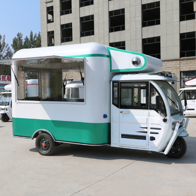 2023 Pedicab triciclo móvel elétrico multiuso de fast food com tecnologia avançada