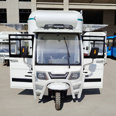 2023 Pedicab triciclo móvel elétrico multiuso de fast food com tecnologia avançada
