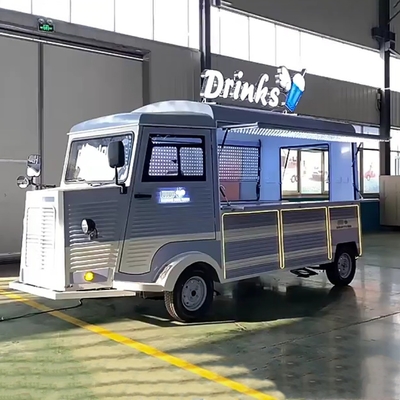 3KW-20KW Vans elétricos móveis para fast food Snacks Bebidas e café Matéria-prima soja