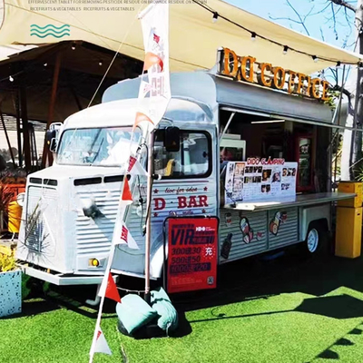3KW-20KW Vans elétricos móveis para fast food Snacks Bebidas e café Matéria-prima soja