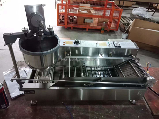 Máquina Glazer Donut totalmente automática Economiza mão-de-obra Boa reputação 8cm Tamanho do Donut