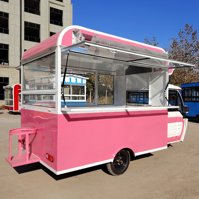 Triciclo elétrico de fast food multifuncional 2023 Outlet com equipamento interno opcional