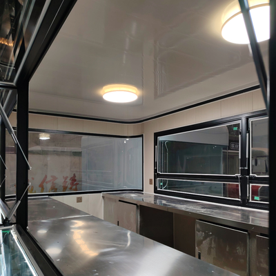 Equipamento de cozinha completo para catering móvel com bateria de 1000 kg