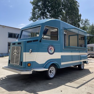 Refeições rápidas de uso múltipla Snack Catering Bebidas Café Caminhão Trailer Carrinho para fazendas 2023