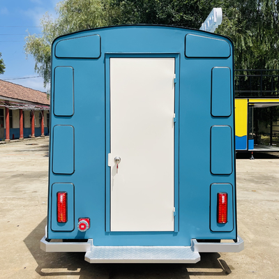 Refeições rápidas de uso múltipla Snack Catering Bebidas Café Caminhão Trailer Carrinho para fazendas 2023