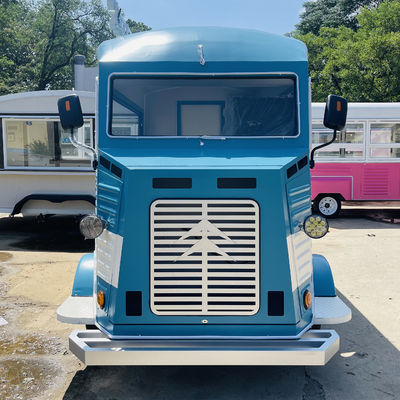 Refeições rápidas de uso múltipla Snack Catering Bebidas Café Caminhão Trailer Carrinho para fazendas 2023