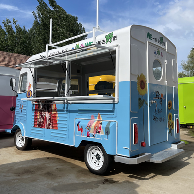 Vans elétricos móveis multiuso Fast Food Snack Catering Bebidas Café Caminhão de caminhão