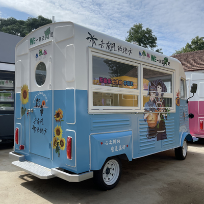 Vans elétricos móveis multiuso Fast Food Snack Catering Bebidas Café Caminhão de caminhão