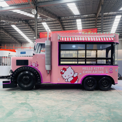 Equipamento completo de cozinha fast food snack catering gelado café caminhão trailer