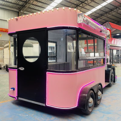 Equipamento completo de cozinha fast food snack catering gelado café caminhão trailer
